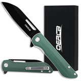 OERLA OLHG-D52 Medium Size Pocket  Folding Knife D2 High Carbon Steel and G10 Handle