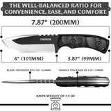 Oerla DE-0014 Tactical Fixed Blade Knife Outdoor Full Tang Camping Knife