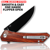 OERLA OLHW-D51 D2 High Carbon Steel Pocket Folding Knife