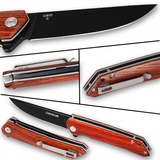 OERLA OLHW-D51 D2 High Carbon Steel Pocket Folding Knife
