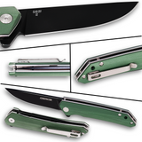 OERLA OLHG-D51 D2 High Carbon Steel Pocket Folding Knife