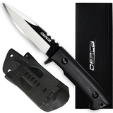 Oerla OLK-035PK Outdoor Fixed Blade Fine Edge with G10 Handle and Kydex Sheath