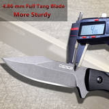 OERLA OLK-043 Outdoor Fixed Blade Knife 8.85" with G10 Handle and Kydex Sheath