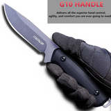 OERLA OLHK-044 9.17" Outdoor Fixed Blade Knife with G10 Handle and Kydex Sheath
