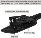 OERLA OLK-032EK Outdoor Duty Fixed Blade Knife with G10 Handle and Kydex Sheath