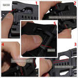 Oerla TAC WS-0018 Fixed Blade Knife
