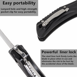Oerla OLK-029GC EDC Pocket Folding knife 420HC Ball bearing System Flipper knives