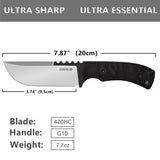 Oerla TAC TF-0017 Fixed Blade Knife