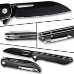 OERLA OLHB-D52 Medium Size Pocket  Folding Knife D2 High Carbon Steel and G10 Handle
