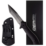 Oerla TAC Knives OLK-D47 Fixed Blade Outdoor Duty Camping Field Knife D2 High Carbon Steel with G10 Handle Waist Clip EDC Kydex Sheath