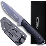 OERLA OLHK-044 9.17" Outdoor Fixed Blade Knife with G10 Handle and Kydex Sheath
