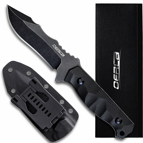 Oerla knives OLK-037B 8.86-inch Overall Fixed Blade with 440C Stainless Steel