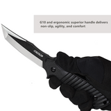 OERLA OLK-036AS Outdoor Duty Fixed Blade Knife with G10 Handle and Kydex Sheath
