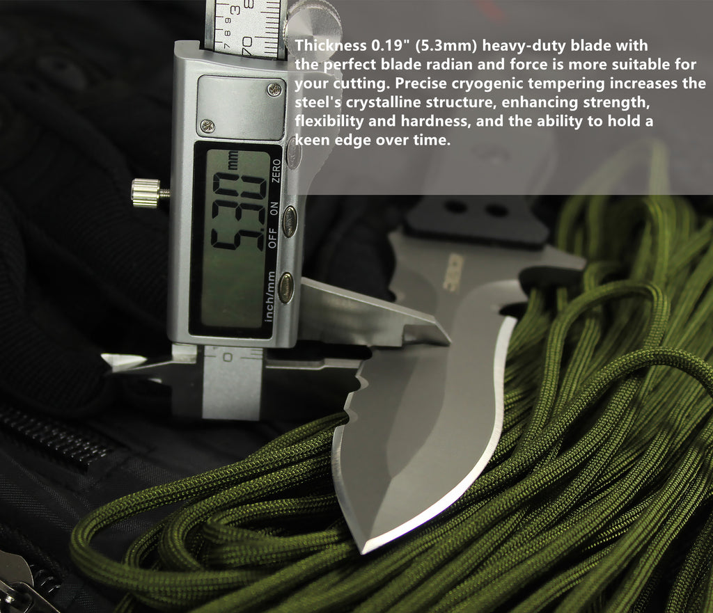 OERLA OL-0021SD Fixed Blade Knife | Multifunktionstücher